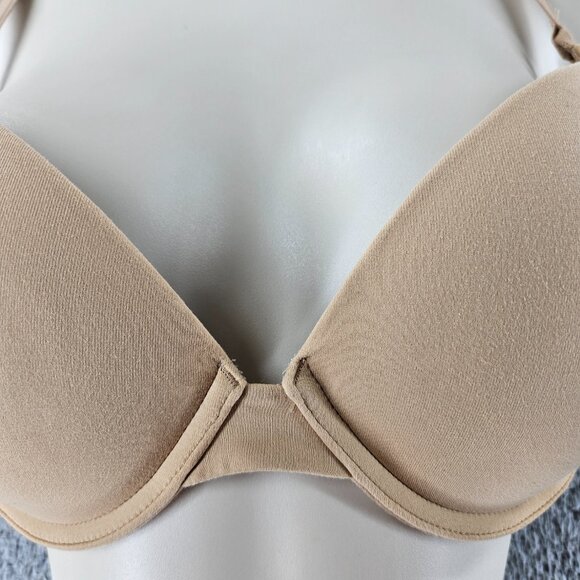 Soma Bra Womens 34D Beige Embraceable Tailored Push Up Underwire - Picture 5 of 12